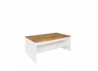 COFFEE TABLE HOLTEN RECTANGLE OAK/WHITE ( 23746 )